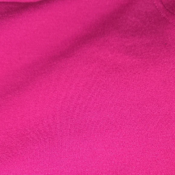 Dear Scarlett Hot Pink Knit Wide-Leg Pants - Picture 3 of 3